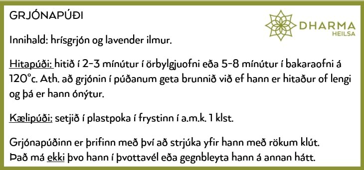 Grjónapúði - Image 5